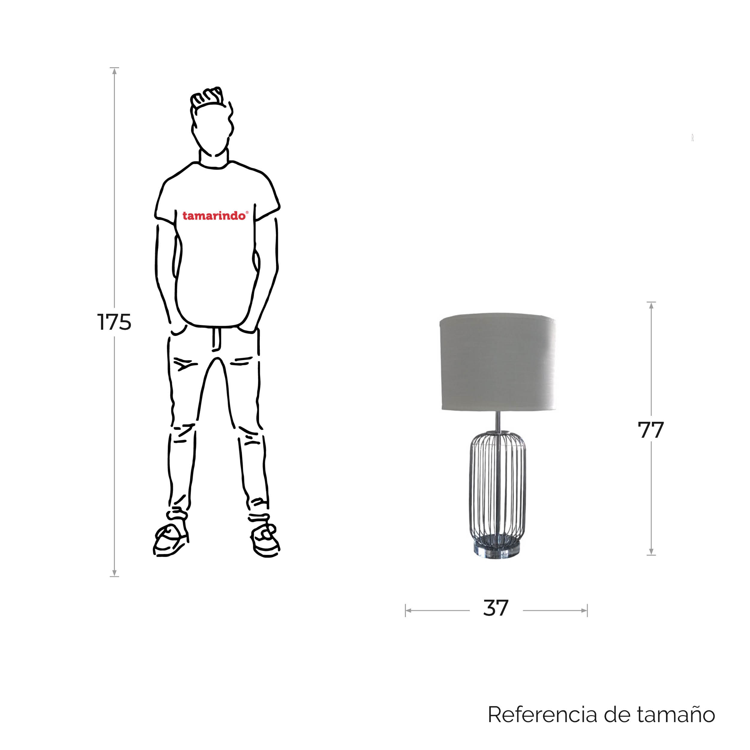 Lampara De Mesa Cristal 11985 | Lámparas | salas